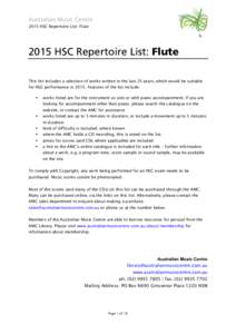 Microsoft Word - HSC Flute 2015.docx