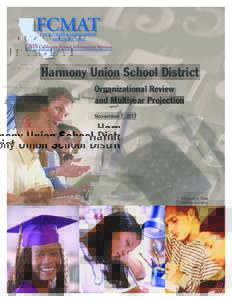 Harmony Union School District Organizational Review and Multiyear Projection November 7, 2017  Michael H. Fine