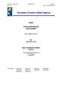 TCDS No.: EASA.A.015 Issue: 21