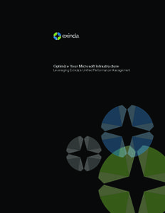 Optimize Your Microsoft Infrastructure  Leveraging Exinda’s Unified Performance Management