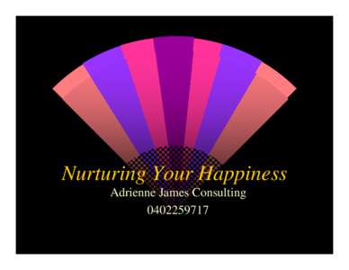 Microsoft PowerPoint - Happiness Yarra[removed]final.ppt