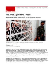 Microsoft Word - Newsweek_The-Jihad-Against-the-Jihadis.doc