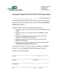 Microsoft Word - Request to Provide FHA EEM Energy Report Agreementdoc