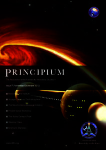 TM  PRINCIPIUM The Newsletter of the Institute for Interstellar Studies™  News from the Institute