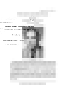 Geophysica (2014), 50(2), 3–5  Professor Sergei A. Kitaigorodskii in Memoriam Kimmo Kahma Finnish Meteorological Institute, P.O. Box 503, FIHelsinki, Finland