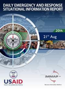 Daily Emergency and Response Situational Information Report –21st Aug, 2014  21st Aug i