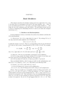 Module theory / Algebraic structures / Ideals / Simple module / Module / Ring / Maximal ideal / Idempotence / Quotient ring / Abstract algebra / Algebra / Ring theory