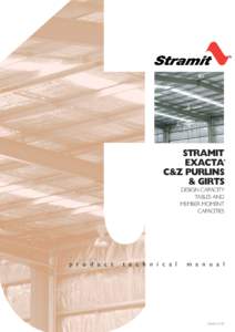 STRAMIT EXACTA C&Z PURLINS & GIRTS  ®