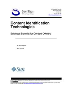 Microsoft Word - Content ID Whitepaper Final