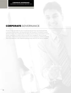 CORPORATE GOVERNANCE CORPORATE GOVERNANCE REPORT 2015 CORPORATE G OV E R N A N C E The Volvo Group appreciates the value of sound corporate gover­nance as a fundamental base in achieving a trusting relation with shareh