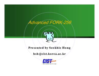 Microsoft PowerPoint - Advanced FORK-256.ppt