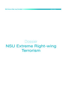NsU extreme right-wing Terrorism  KRM (CRM)_ Dossier NSU extreme Right-wing