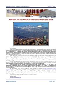 INTERNATIONAL ASSOCIATION OF JUDGES  ISSUENEWSLETTER TOWARDS THE 60th ANNUAL MEETING IN SANTIAGO DE CHILE