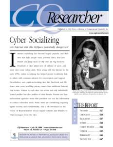 CQ  Researcher Published by CQ Press, a division of Congressional Quarterly Inc.  www.cqresearcher.com