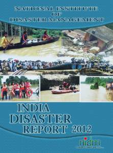 India Disaster ReportINDIA DISASTER REPORT 2012