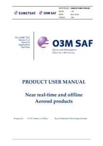 Product User Manual for the ARS aerosol products