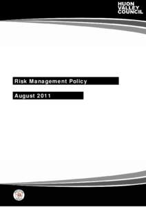 Microsoft Word - Risk Management Policy 2011 _Final_.doc