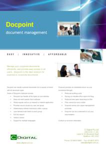 Docpoint document management EASY  |
