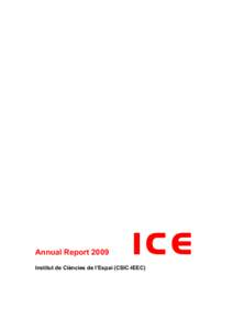 Annual Report 2009 Institut de Ciències de l’Espai (CSIC-IEEC) 1. Publications Journals SCI 1 Abazajian, K. N., Adelman-McCarthy, J. K., Agüeros, M. A., Allam, S. S., Allende Prieto, C., An, D., Anderson, K. S. J., 