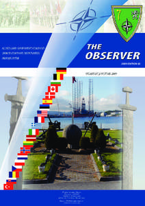 2009 EDITION 02  Editorial The Observer Serving the military, civilians and family members of ALCC HQ HD