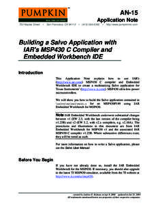 AN-15 Application Note 750 Naples Street •
