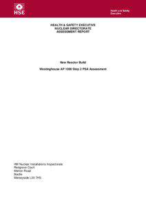 Westinghouse AP1000 - Technical report