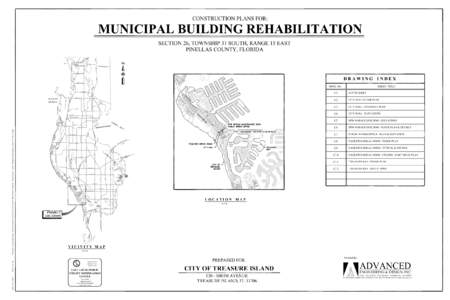 CONSTRUCTION PLANS FOR:  MUNICIPAL BUILDING REHABILITATION FLORIDA AVE  ROAD