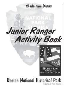 Charlestown Charlestown District Junior Ranger Activity Book