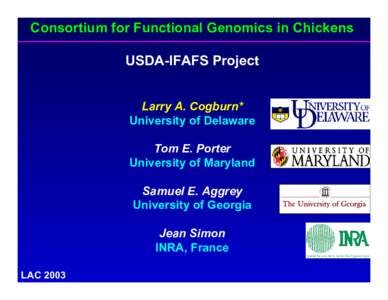 Microsoft PowerPoint - USDA_IFAFS_Project_Overview_Web.ppt