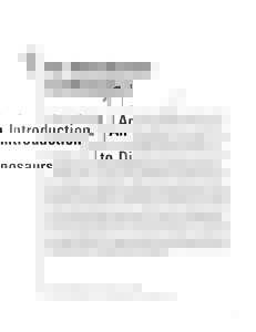 RI  AL An Introduction to Dinosaurs