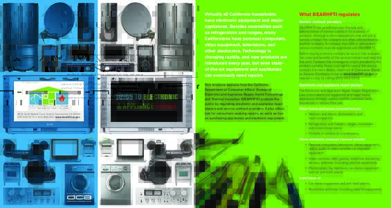 Bureau of Electronic and Appliance Repair, Home Furnishings and Thermal Insulation