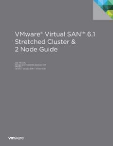 VSAN Stretched Cluster Guide