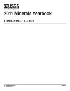 The Mineral Industry of Iran in 2011