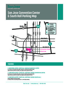 San Jose Convention Center & South Hall Parking Map[removed]Third St.