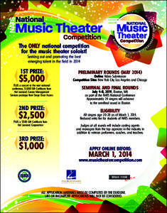 NATS  National Music Theater Competition