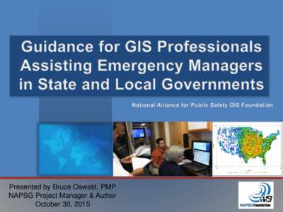 Geographic information systems / National States Geographic Information Council / GIS and environmental governance / GIS and hydrology