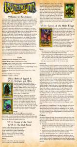 Fantasy Flight Games / Playing card / Magic: The Gathering / Games / Runebound / Collectible card games