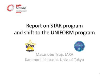 Microsoft PowerPoint - 2-1_STAR&UNIFORM.ppt [互換モード]