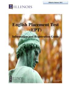 Effective SummerEnglish Placement Test (EPT) Information and Registration Guide