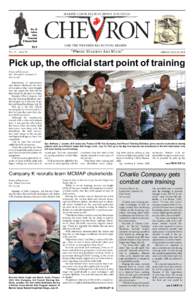 MARINE CORPS RECRUIT DEPOT SAN DIEGO  Co. D takes first Combat