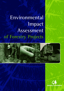 Environmental Impact Assessment of Forestry Projects  Environmental Impact Assessment