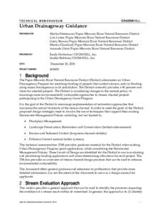PMRNRD Urban Drainageway Guidance Document