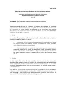 Microsoft Word - Directive - Demande de dérogation aux délais de traitement.docx