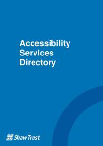 Accessibility Services Directory