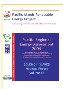 SPREP  Pacific Islands Renewable Energy Project  U N