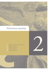 Performance reporting  46 Chapter 5 Performance against outcomes
