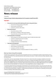 Microsoft Word - Trading statement Q1 2013_Final.docx