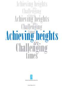 Achievinginheights Challenging times Achievinginheights