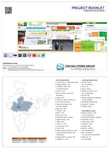 WEB APPLICATIONS  CDN Solutions Group 604, Industry House, 15, A.B. Road, Indore, M.P.(IndiaPhone : +Fax : +Website : www.cdnsol.com, www.cdnmobilesolutions.com