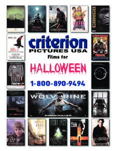 PICTURES USA Films for HALLOWEEN[removed]